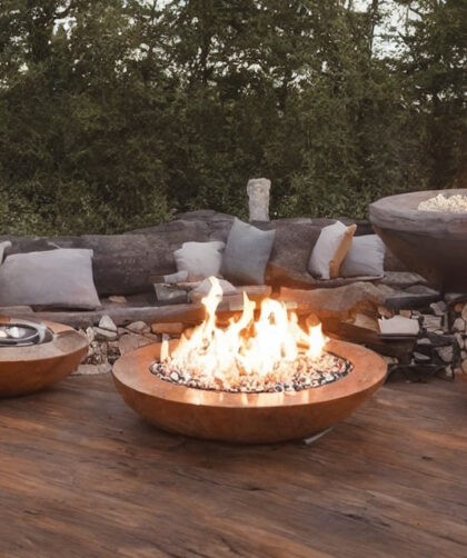 Opdag Ib Laursen's innovative bålfad: Perfekt til hyggelige aftener under åben himmel