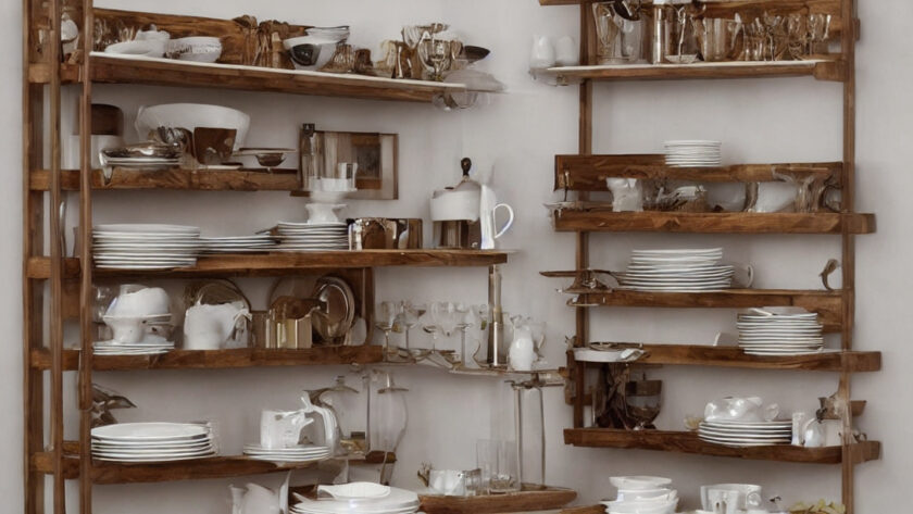 Optimer din opbevaring med en stilfuld tallerkenrække fra Oliver Furniture